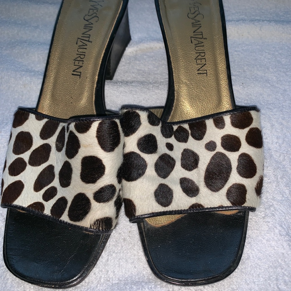 Little classic YSL Leopard Print "skippers"